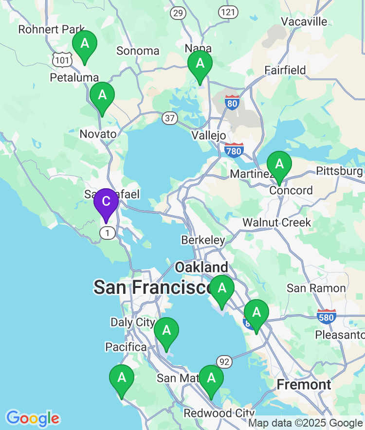 Mill Valley Available Airport Options